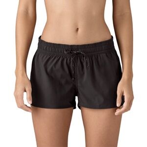 Patagonia Women's Stretch Planing Micro Outdoor Hiking Shorts Black 2” SIZE S